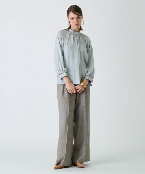 Leilian / レリアン シャツ・ブラウス | 【店舗人気】スタンドカラーブラウス | 詳細16