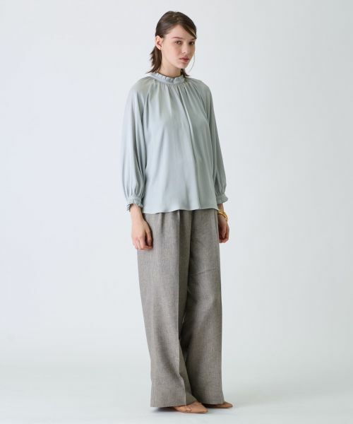 Leilian / レリアン シャツ・ブラウス | 【店舗人気】スタンドカラーブラウス | 詳細17