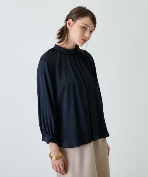 Leilian / レリアン シャツ・ブラウス | 【店舗人気】スタンドカラーブラウス | 詳細24