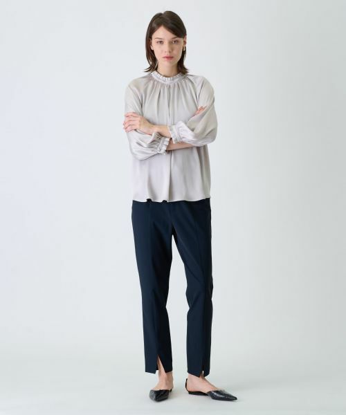 Leilian / レリアン シャツ・ブラウス | 【店舗人気】スタンドカラーブラウス | 詳細6