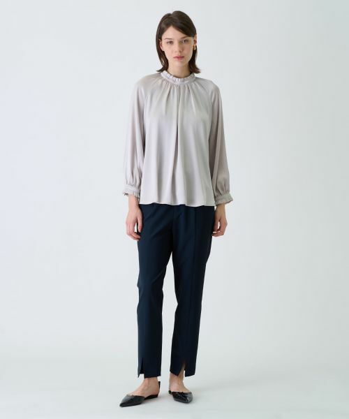 Leilian / レリアン シャツ・ブラウス | 【店舗人気】スタンドカラーブラウス | 詳細7