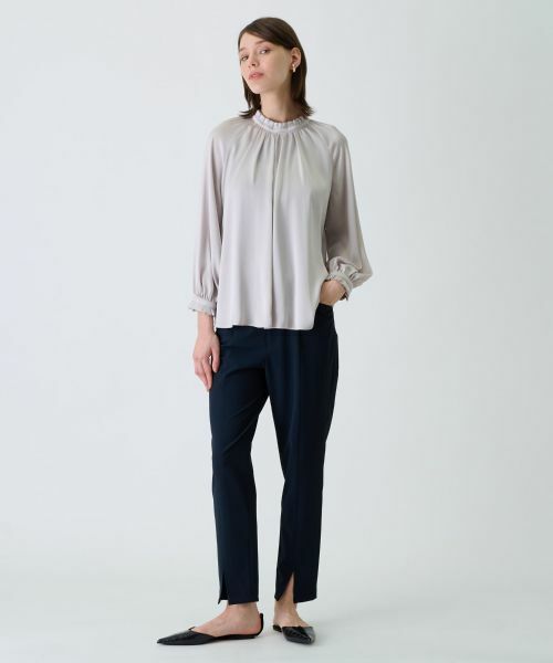 Leilian / レリアン シャツ・ブラウス | 【店舗人気】スタンドカラーブラウス | 詳細8