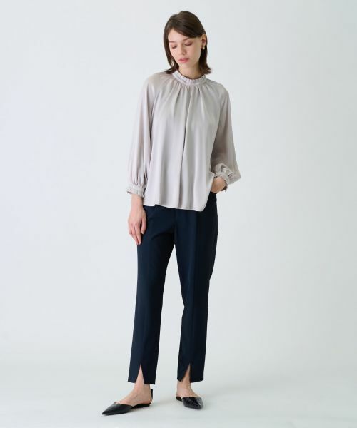 Leilian / レリアン シャツ・ブラウス | 【店舗人気】スタンドカラーブラウス | 詳細9
