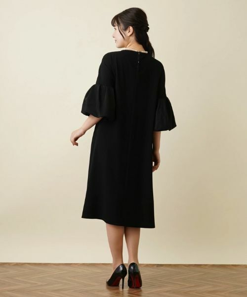 Leilian / レリアン ドレス | フレアスリーブワンピース | 詳細20