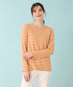 Leilian / レリアン カットソー | ボーダーインナー【Le minor×Leilianコラボレーション企画】