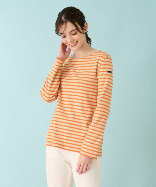 Leilian / レリアン カットソー | ボーダーインナー【Le minor×Leilianコラボレーション企画】 | 詳細1