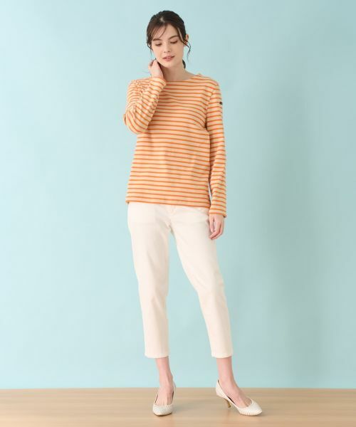 Leilian / レリアン カットソー | ボーダーインナー【Le minor×Leilianコラボレーション企画】 | 詳細11