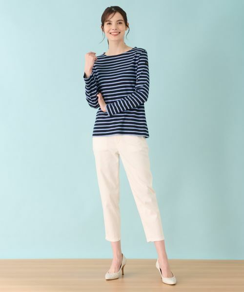 Leilian / レリアン カットソー | ボーダーインナー【Le minor×Leilianコラボレーション企画】 | 詳細17