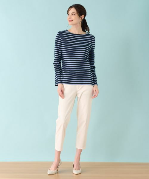 Leilian / レリアン カットソー | ボーダーインナー【Le minor×Leilianコラボレーション企画】 | 詳細18