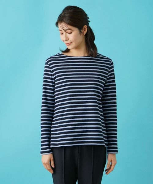 Leilian / レリアン カットソー | ボーダーインナー【Le minor×Leilianコラボレーション企画】 | 詳細22