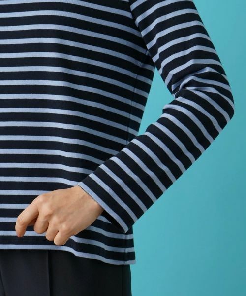 Leilian / レリアン カットソー | ボーダーインナー【Le minor×Leilianコラボレーション企画】 | 詳細27