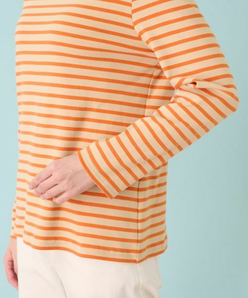 Leilian / レリアン カットソー | ボーダーインナー【Le minor×Leilianコラボレーション企画】 | 詳細9