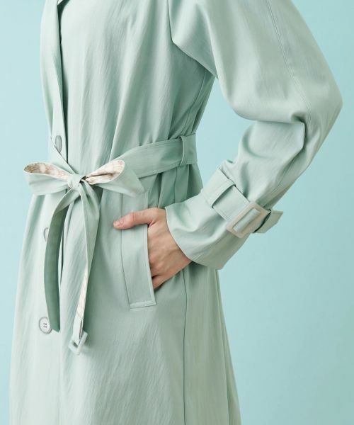 Leilian / レリアン その他アウター | シングルトレンチコート | 詳細10