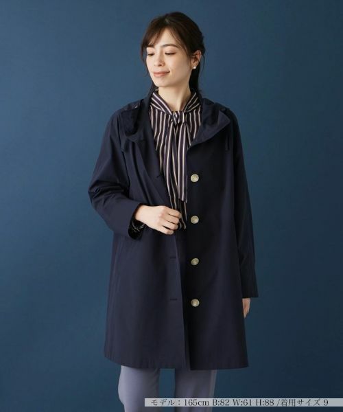 セール】 フード付きコート （その他アウター）｜Leilian