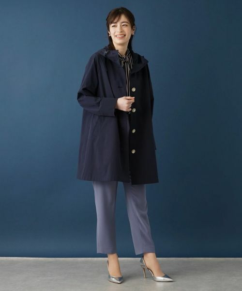 Leilian / レリアン その他アウター | フード付きコート | 詳細1