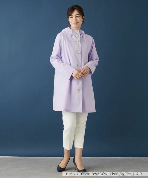 Leilian / レリアン その他アウター | フード付きコート | 詳細4