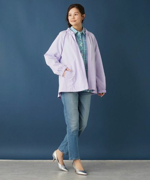 Leilian / レリアン テーラードジャケット | フリルネックジャケット | 詳細5