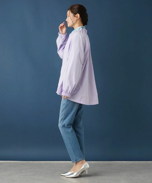 Leilian / レリアン テーラードジャケット | フリルネックジャケット | 詳細6