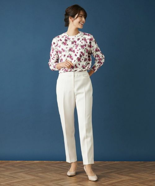 Leilian / レリアン その他パンツ | ストレッチテーパードパンツ【Leilian WHITE LABEL】 | 詳細11