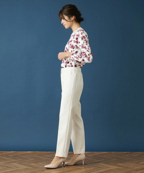 Leilian / レリアン その他パンツ | ストレッチテーパードパンツ【Leilian WHITE LABEL】 | 詳細12