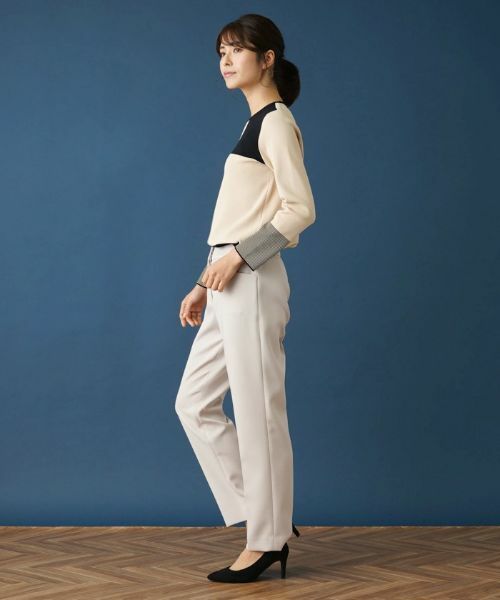 Leilian / レリアン その他パンツ | ストレッチテーパードパンツ【Leilian WHITE LABEL】 | 詳細2