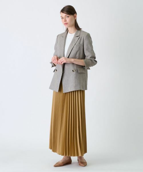 Leilian / レリアン ロング・マキシ丈スカート | アコーディオンプリーツスカート | 詳細19