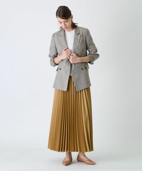 Leilian / レリアン ロング・マキシ丈スカート | アコーディオンプリーツスカート | 詳細20