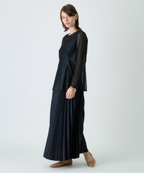 Leilian / レリアン ロング・マキシ丈スカート | アコーディオンプリーツスカート | 詳細28