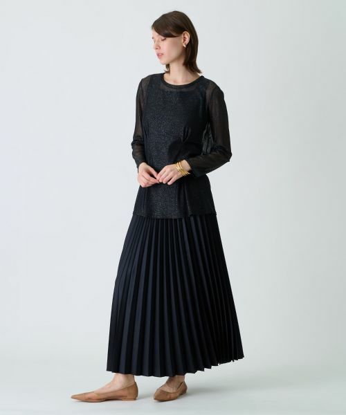 Leilian / レリアン ロング・マキシ丈スカート | アコーディオンプリーツスカート | 詳細29
