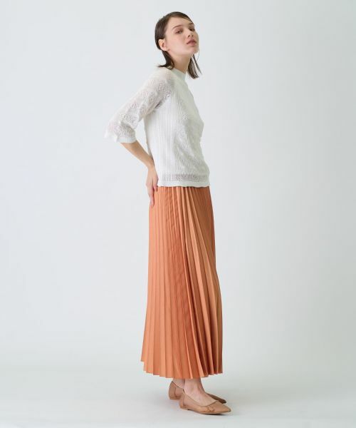 Leilian / レリアン ロング・マキシ丈スカート | アコーディオンプリーツスカート | 詳細5