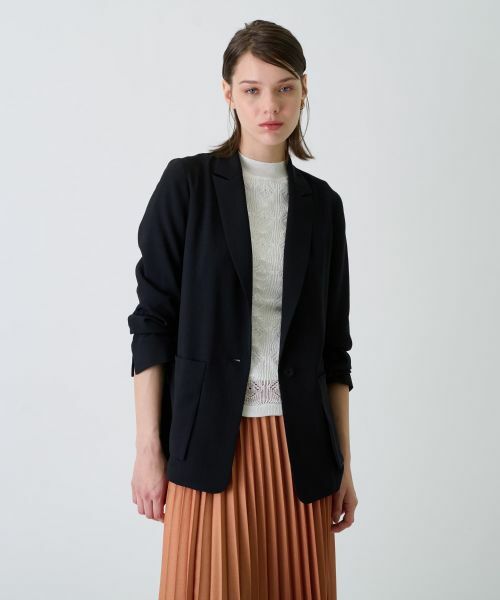 Leilian / レリアン その他アウター | テーラードジャケット(ブラック)