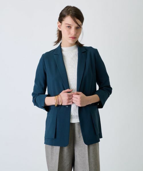 Leilian / レリアン その他アウター | テーラードジャケット(カーキ)