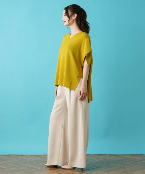 Leilian / レリアン テーラードジャケット | 【店舗人気】Vネックニットベスト | 詳細13