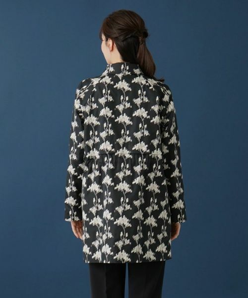 Leilian / レリアン その他アウター | ジャカードフラワーコート【ROCHAS Premiere】 | 詳細6