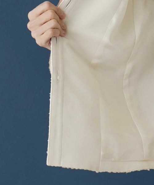 Leilian / レリアン テーラードジャケット | ノーカラージャケット | 詳細11