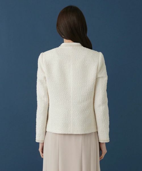 Leilian / レリアン テーラードジャケット | ノーカラージャケット | 詳細6