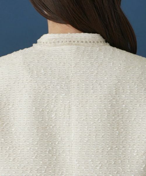 Leilian / レリアン テーラードジャケット | ノーカラージャケット | 詳細8