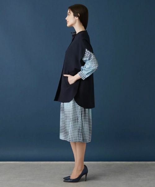 Leilian / レリアン テーラードジャケット | ポンチョ風ベスト | 詳細6