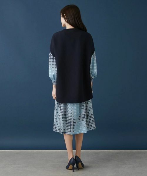 Leilian / レリアン テーラードジャケット | ポンチョ風ベスト | 詳細7