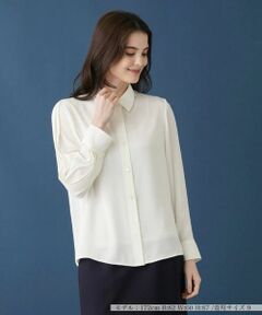 Leilian / レリアン シャツ・ブラウス | 袖口タックブラウス