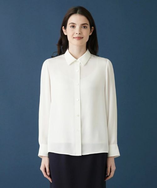 Leilian / レリアン シャツ・ブラウス | 袖口タックブラウス | 詳細4