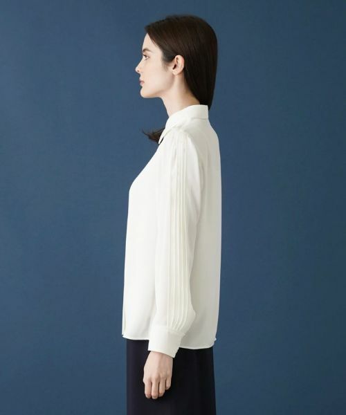 Leilian / レリアン シャツ・ブラウス | 袖口タックブラウス | 詳細5