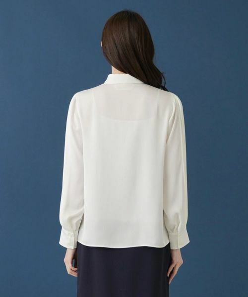 Leilian / レリアン シャツ・ブラウス | 袖口タックブラウス | 詳細6