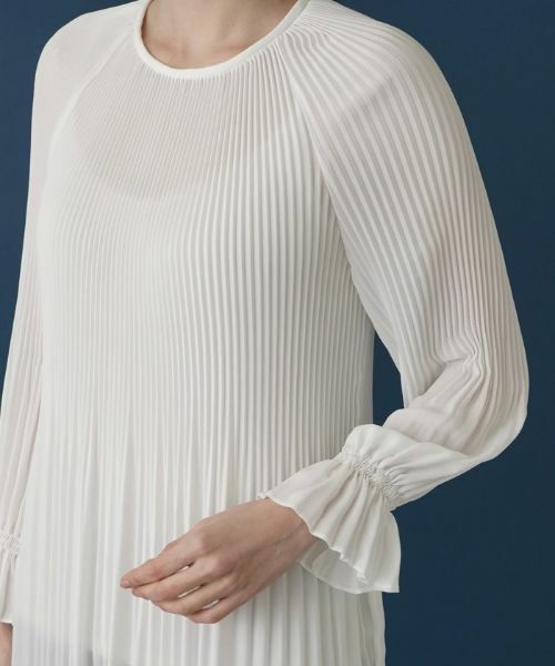 Leilian / レリアン シャツ・ブラウス | プリーツブラウス | 詳細10