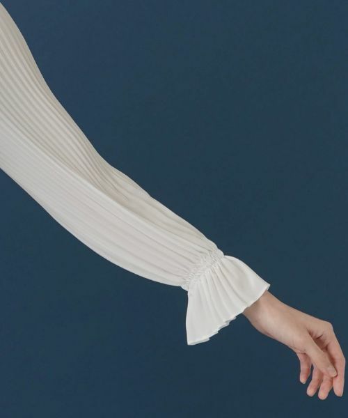 Leilian / レリアン シャツ・ブラウス | プリーツブラウス | 詳細11