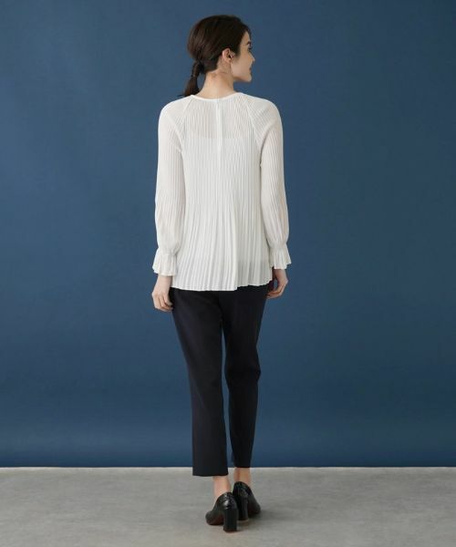 Leilian / レリアン シャツ・ブラウス | プリーツブラウス | 詳細3
