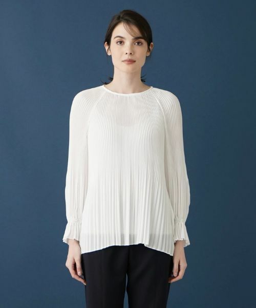 Leilian / レリアン シャツ・ブラウス | プリーツブラウス | 詳細4