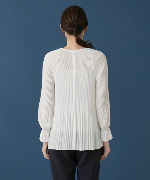 Leilian / レリアン シャツ・ブラウス | プリーツブラウス | 詳細6