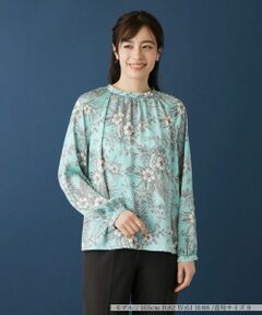 Leilian / レリアン シャツ・ブラウス | フローラルブラウス【ROCHAS Premiere】