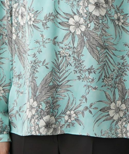Leilian / レリアン シャツ・ブラウス | フローラルブラウス【ROCHAS Premiere】 | 詳細10